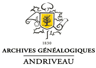 Archives généalogiques ANDRIVEAU : Généalogie successorale depuis 1830. Recherche d'héritiers en France et dans le monde logo_andriveau_400_400